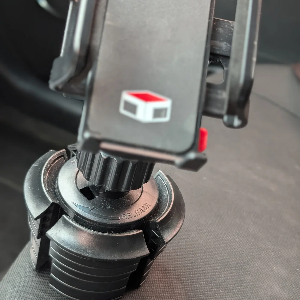 Black Adjustable Phone Holder